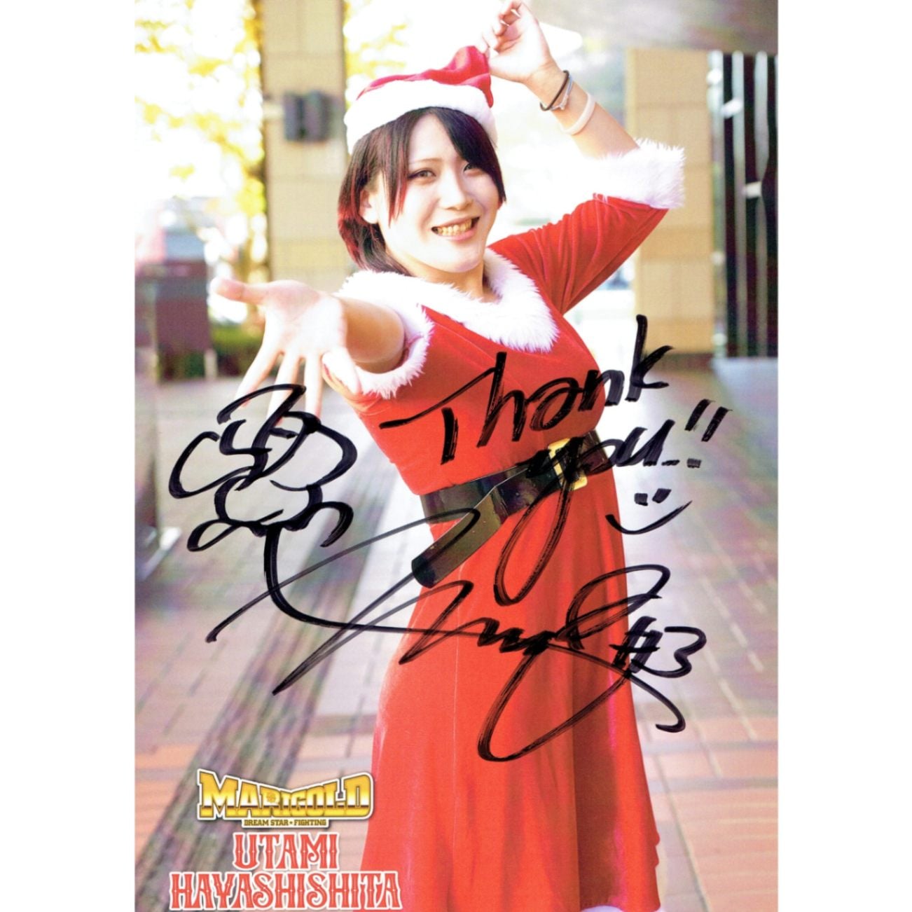 林下詩美 & 青野未来 マリーゴールド アクリルパネル s2 A4サイズ 直筆