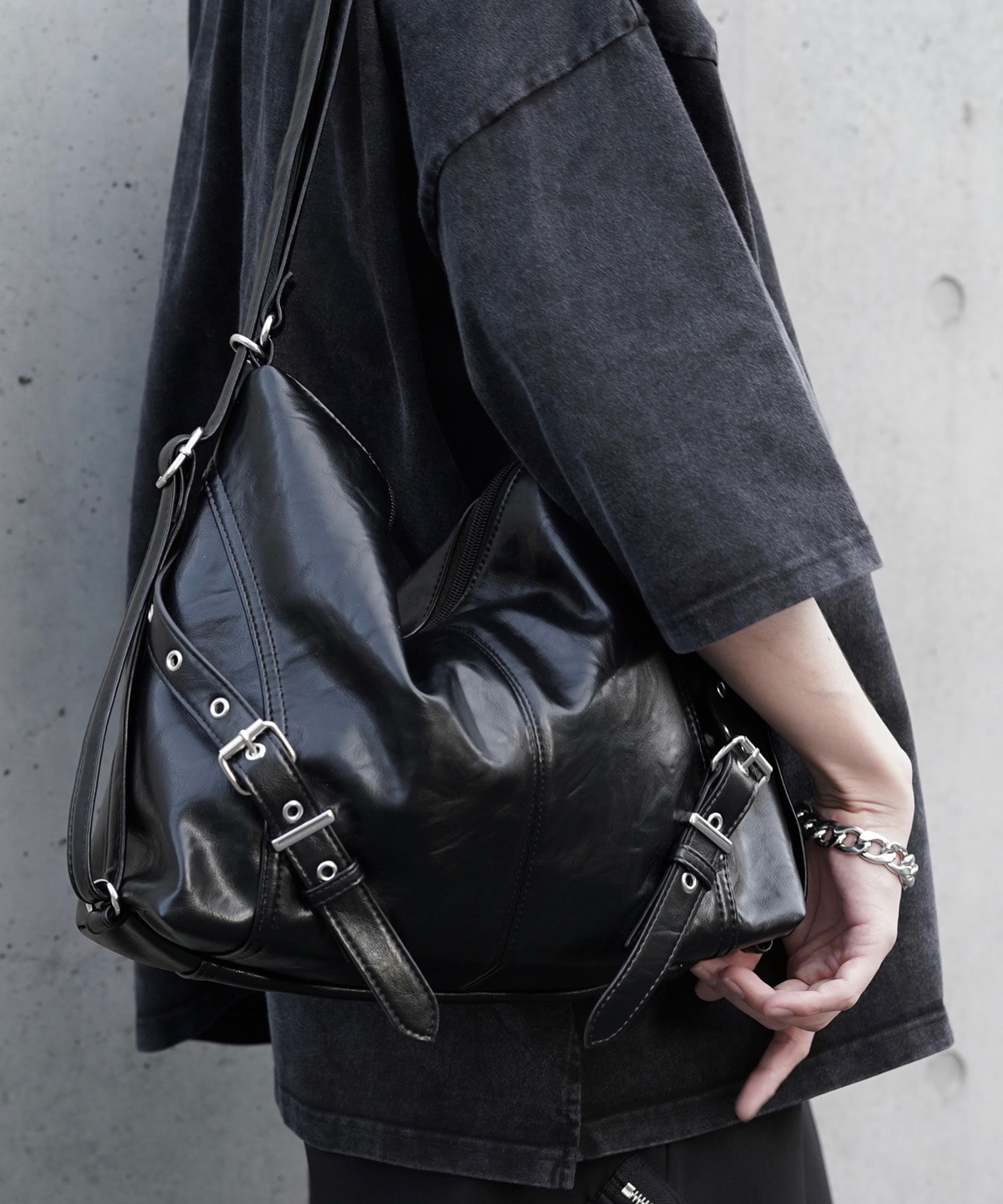 DEVICE × ユウコラボ 】 Rename ベルトバックル 3WAY ショルダー