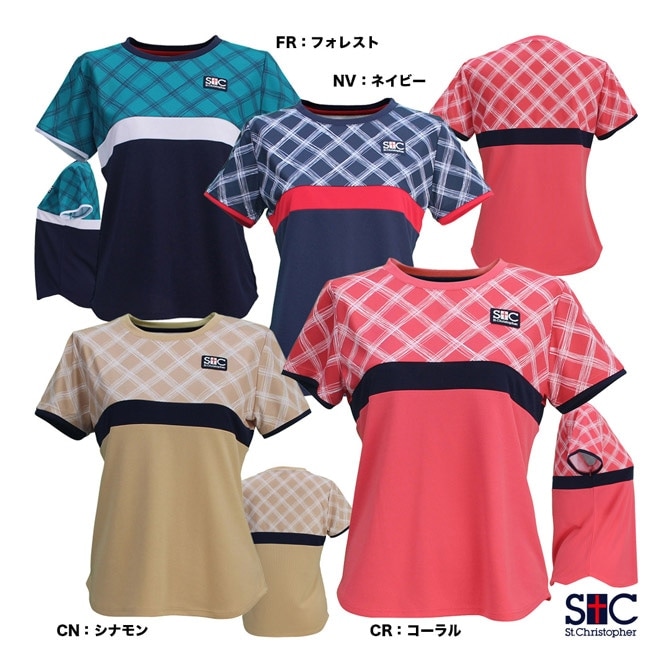 セントクリストファー St.Christopher テニスウェア レディス ラティス