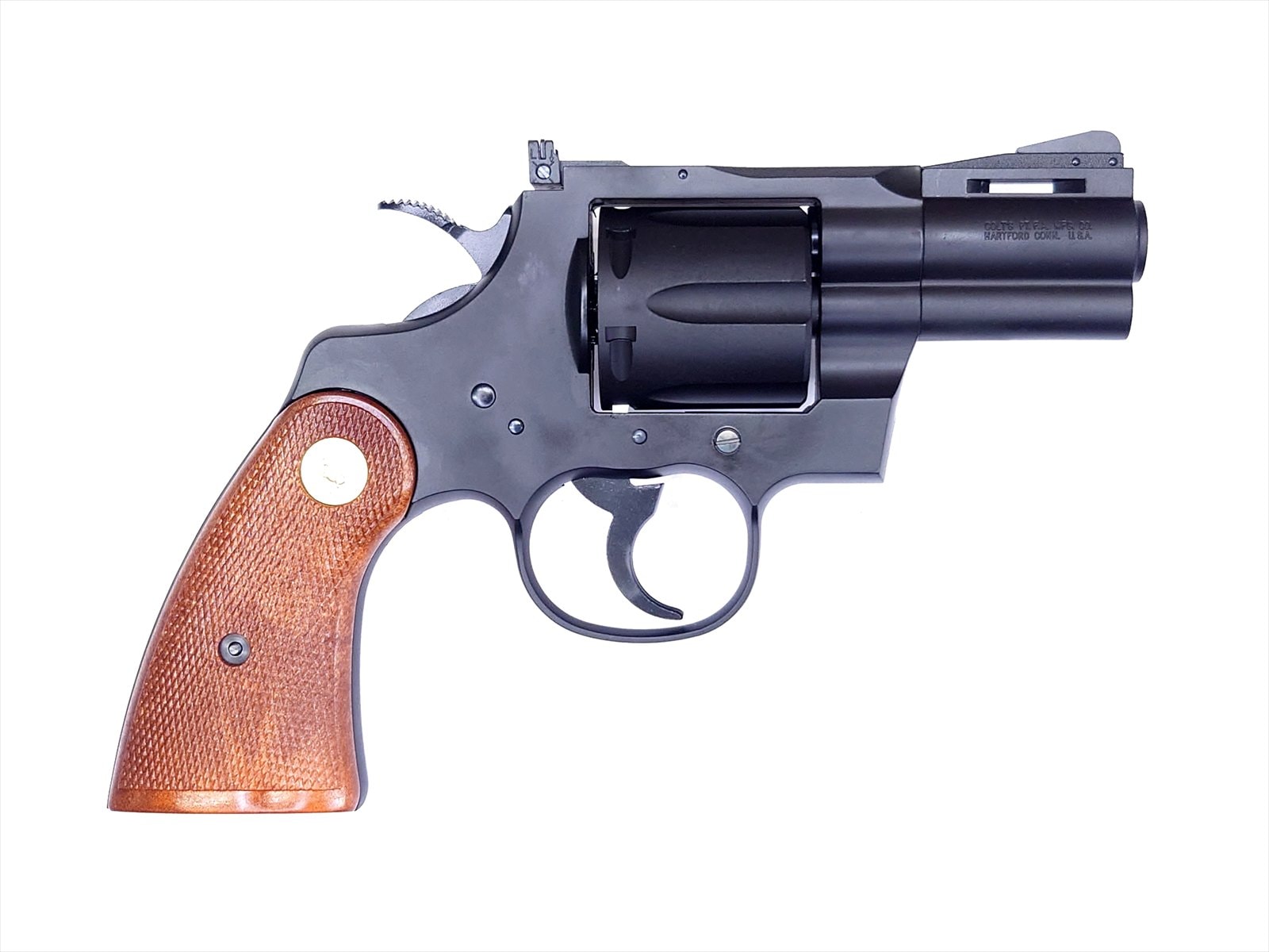 タナカ モデルガン COLT パイソン .357Magnum R-model 2.5inch HW