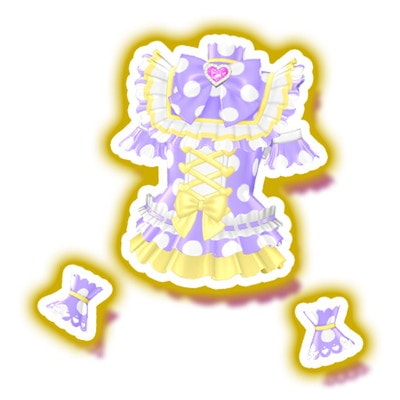 ドリチケ】☆TDR4-27～30 らぁらラブリードットコーデ R | プリパラ