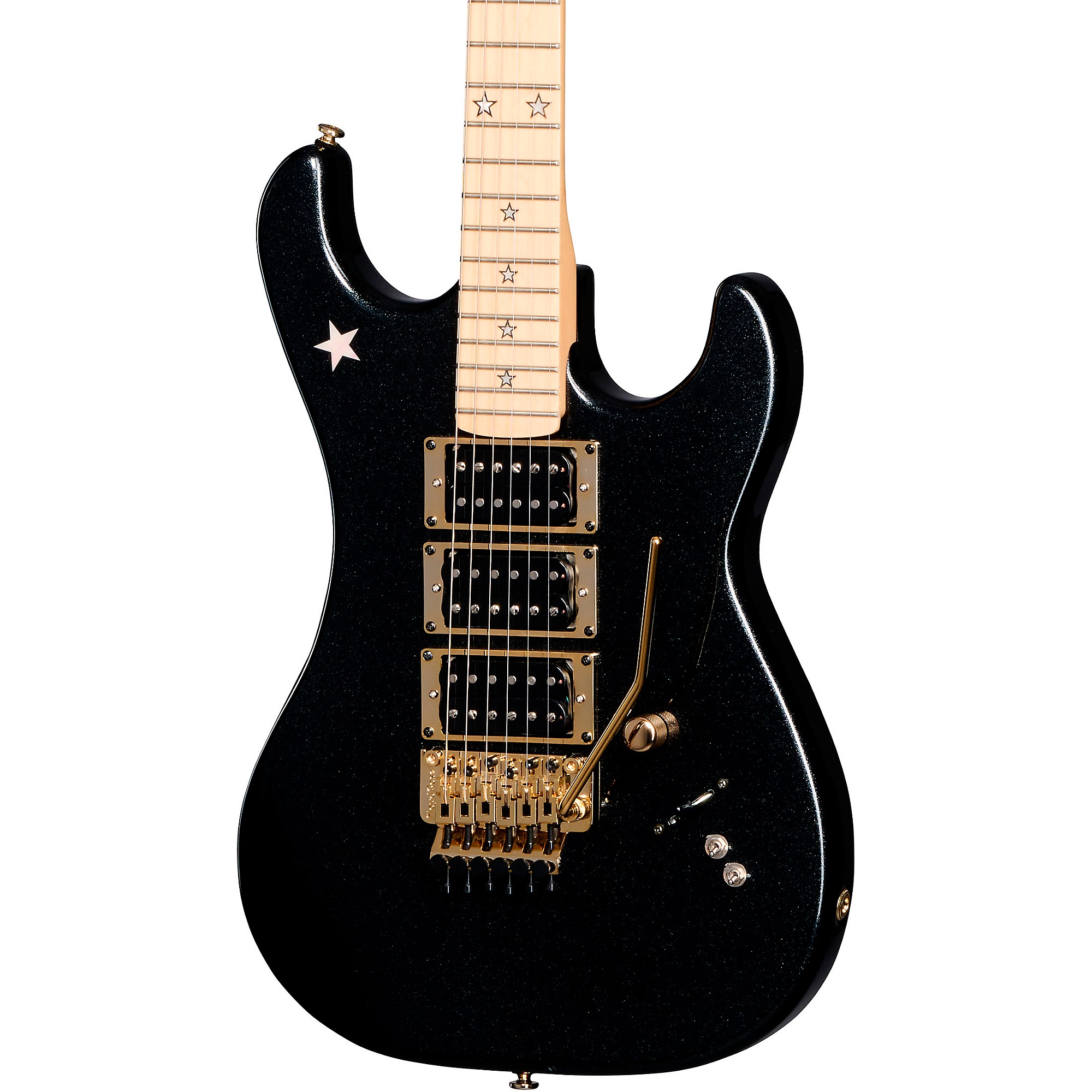 Kramer Jersey Star Electric Guitar Black Pearl | Guitar Center