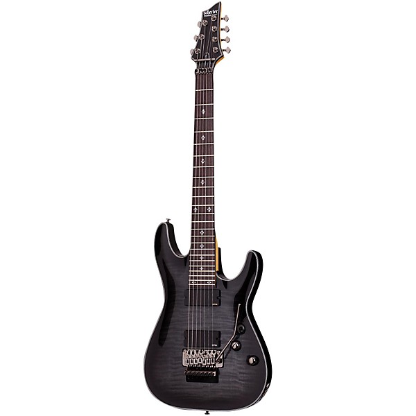 Schecter Guitar Research Damien Elite-7 Electric Guitar with Floyd