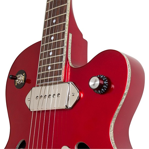 Open Box Epiphone Wildkat Red Royale Hollowbody Electric Guitar
