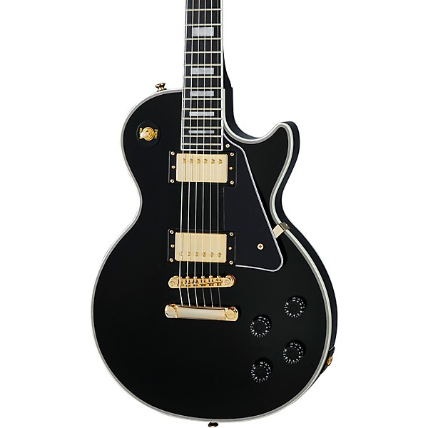 Epiphone Les Paul Custom Electric Guitar Ebony | Guitar Center