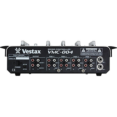 Vestax VMC-004 Four Channel DJ Mixer | Musician's Friend
