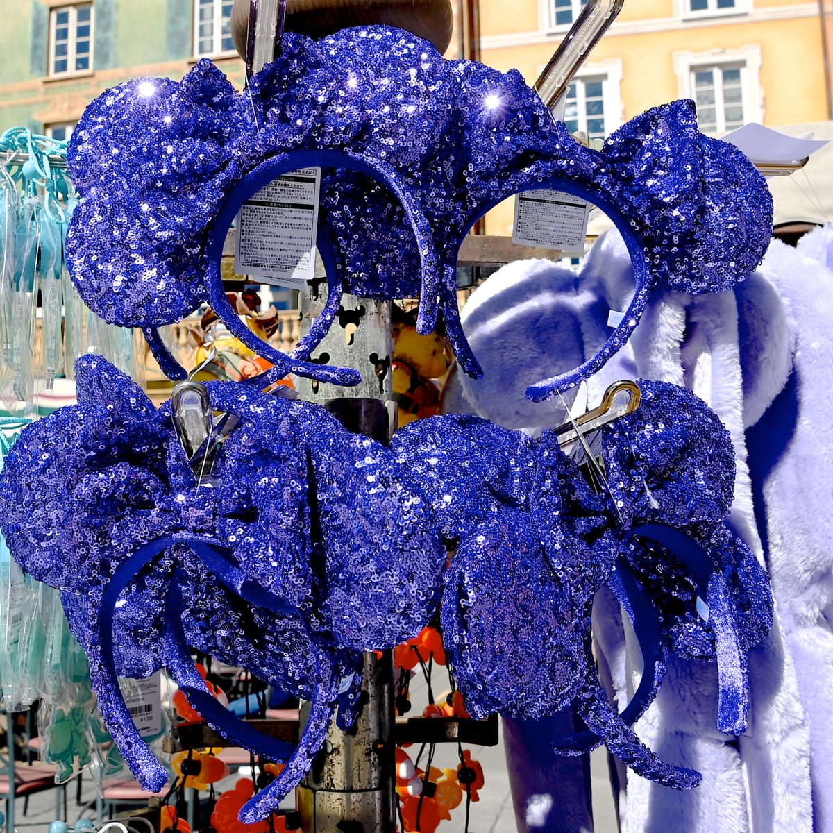 パープルのスパンコール！東京ディズニーランド ミニーマウス