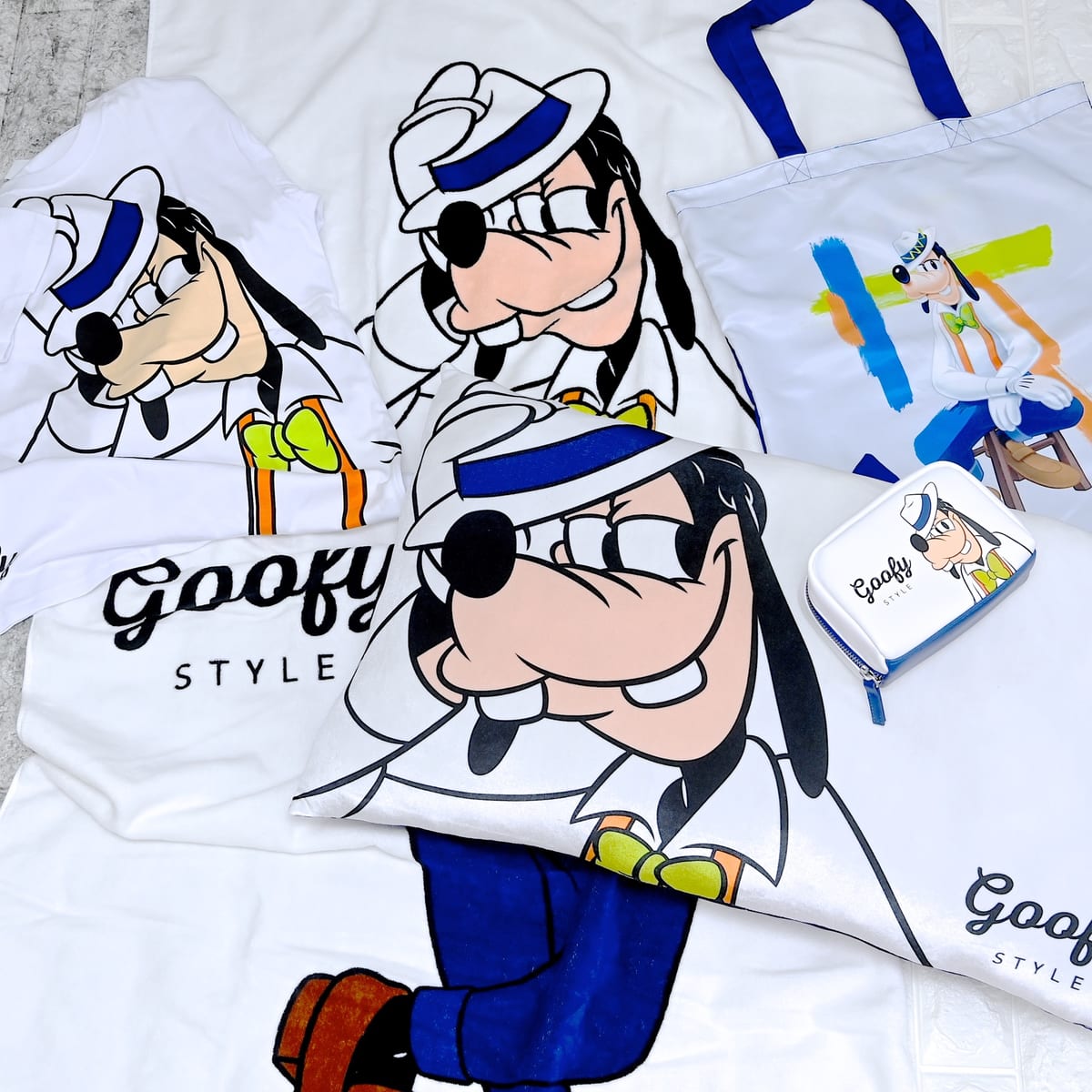 ダンディなグーフィーデザイン！ディズニーストア「Goofy Style」グッズ -