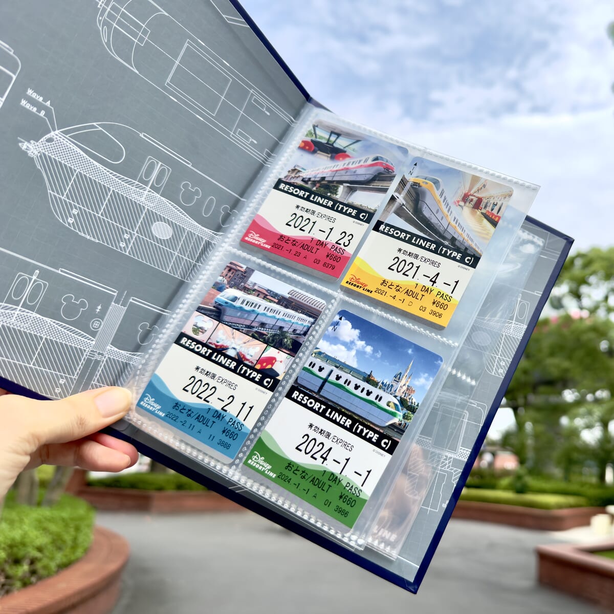 フリーきっぷが収納できる！東京ディズニーランド「ディズニーリゾート