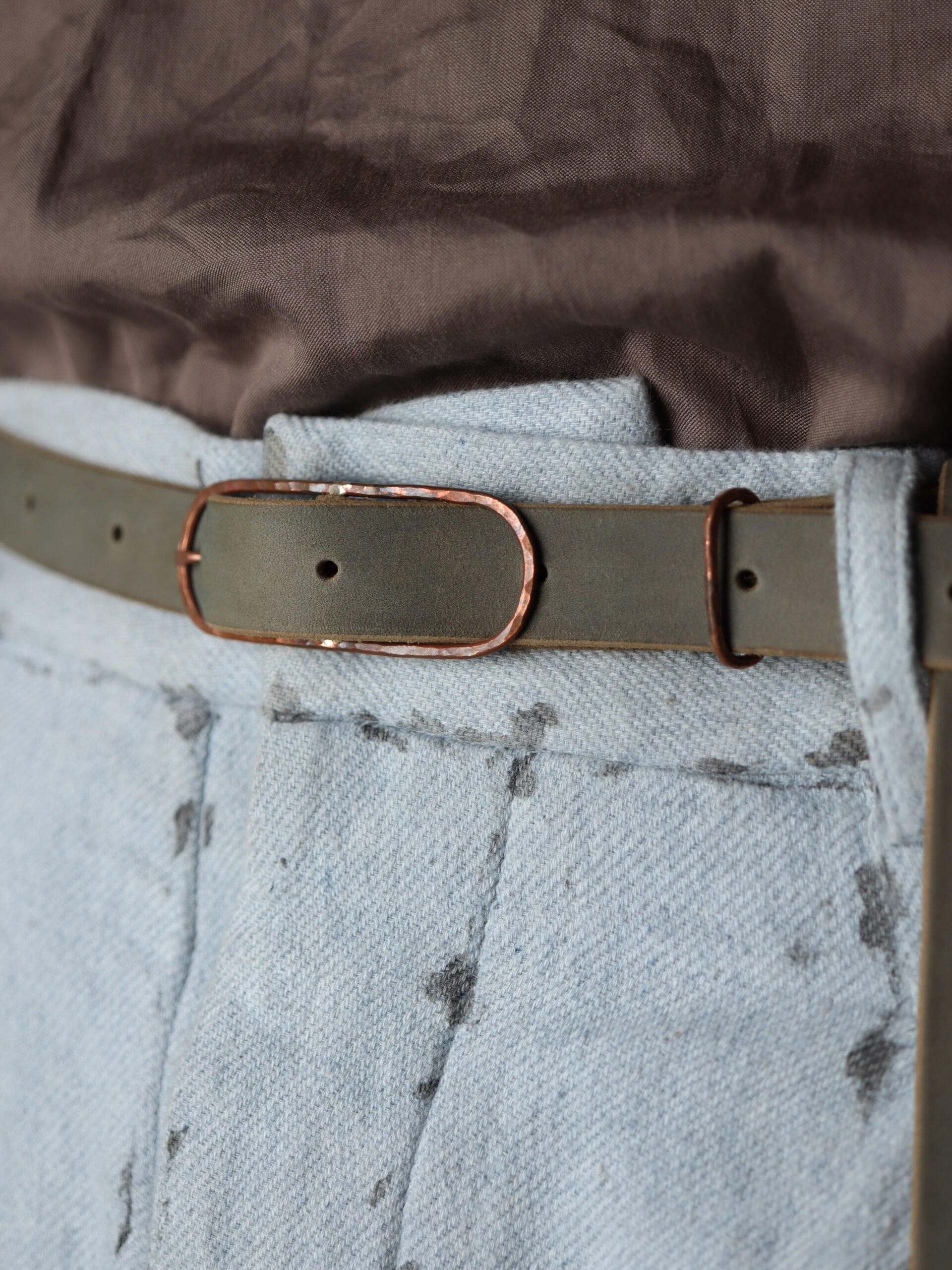 Copper Narrow Long Belt −mienisi exclusive / BRINA− | mienisi