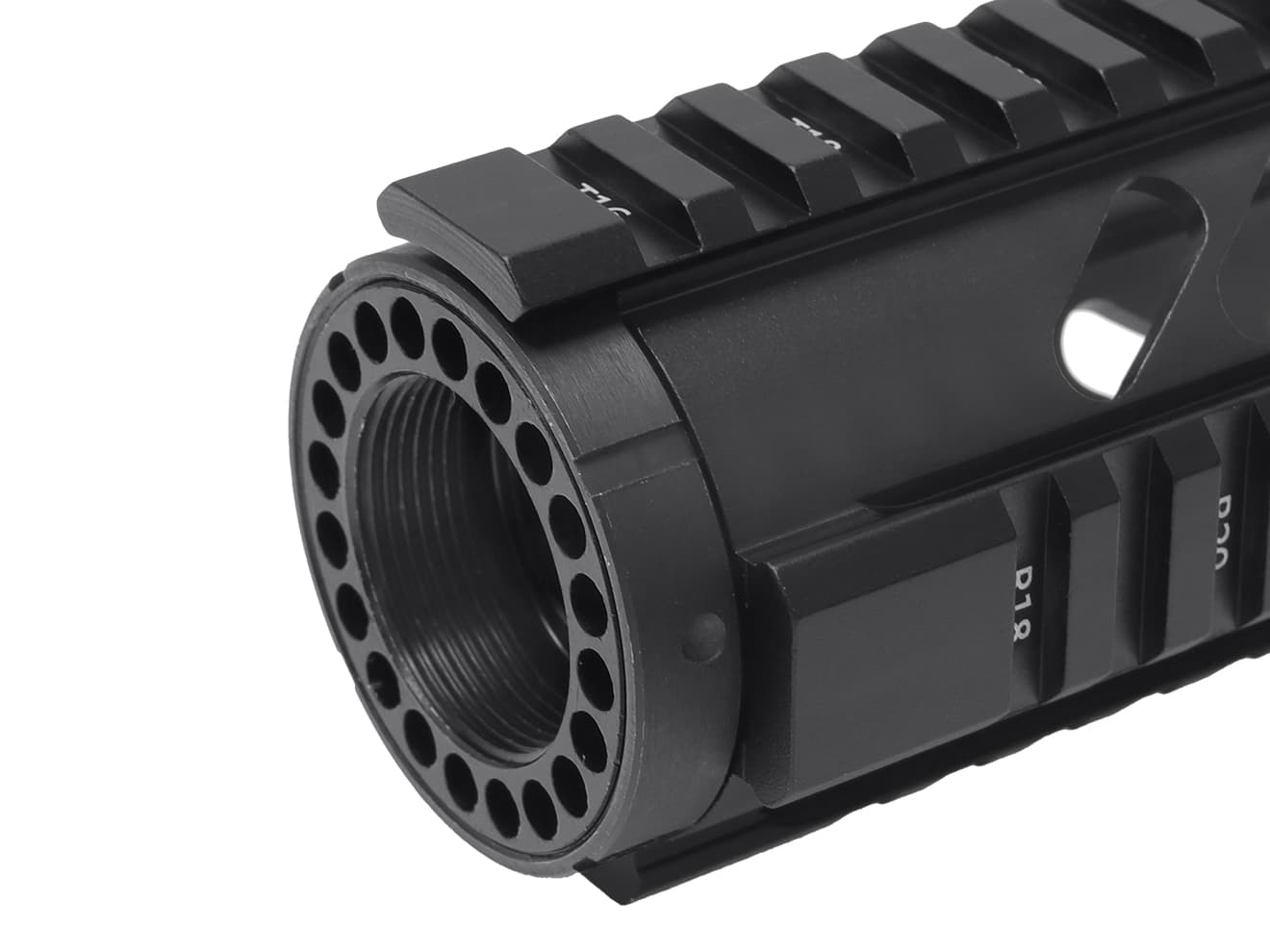 MILITARY BASE ASタイプ フリーフロート クアッドレール for マルイ