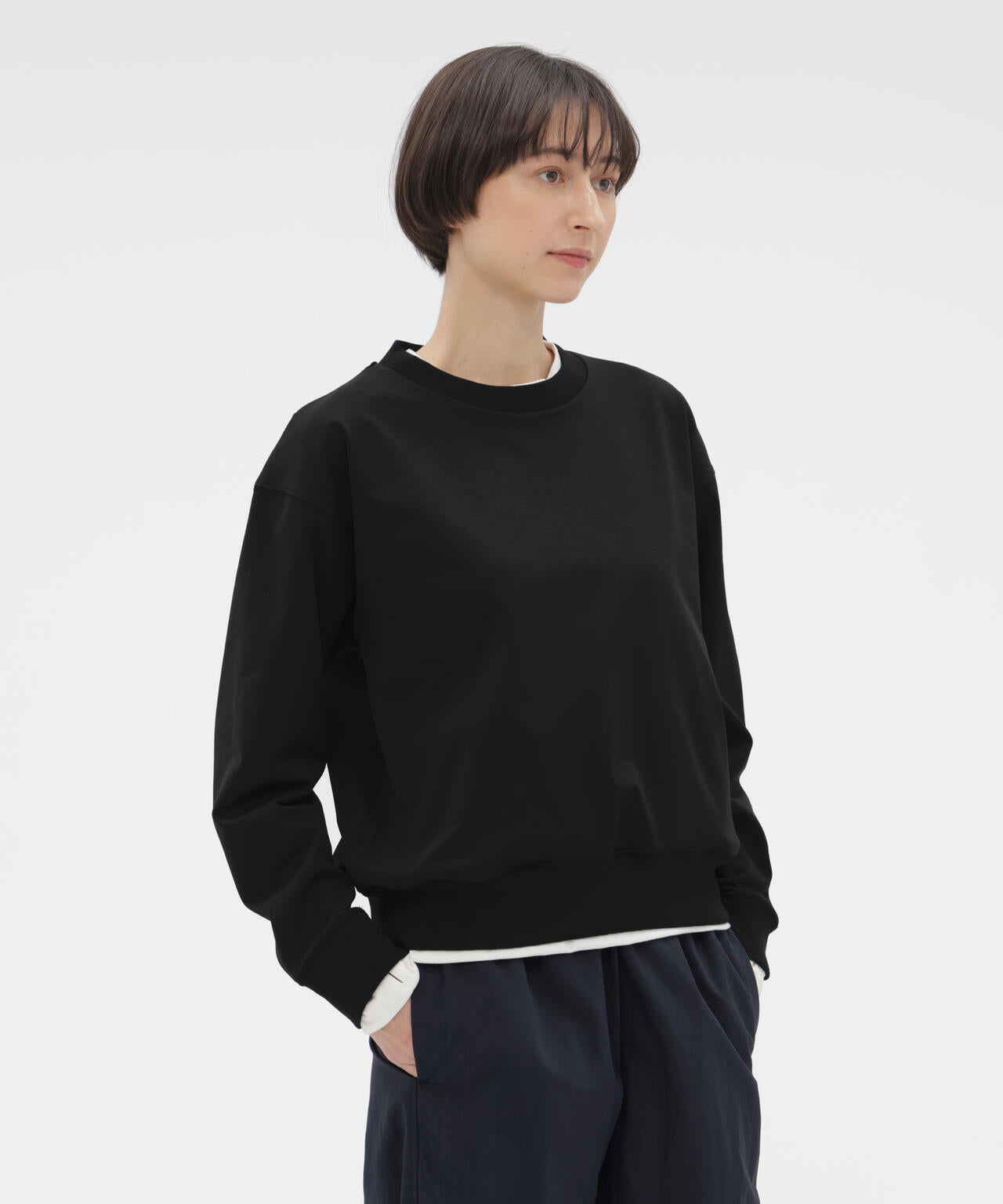 HIGHDENCE POLYESTER JERSEY TOP | MARGARET HOWELL（マーガレット