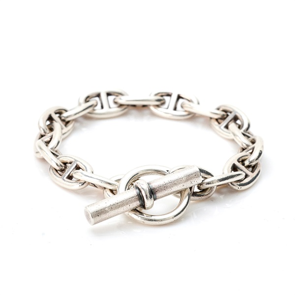 HERMES シェーヌダンクル 1990～2000年 ブレスレット MM/16コマ