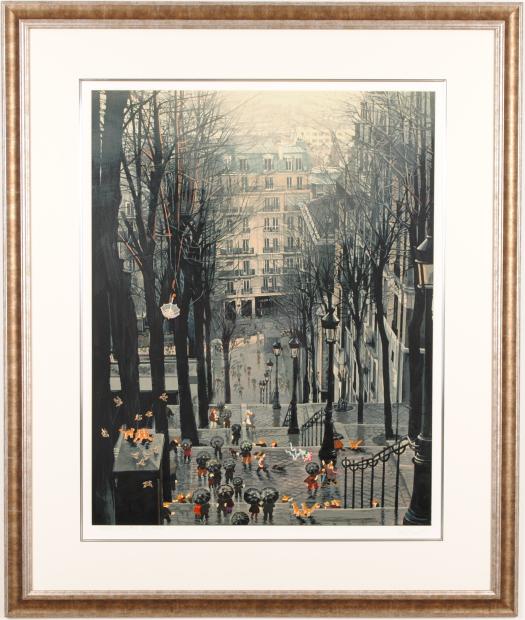 インテリアの絵画をシルクスクリーンの版画で制作したヒロ・ヤマガタの