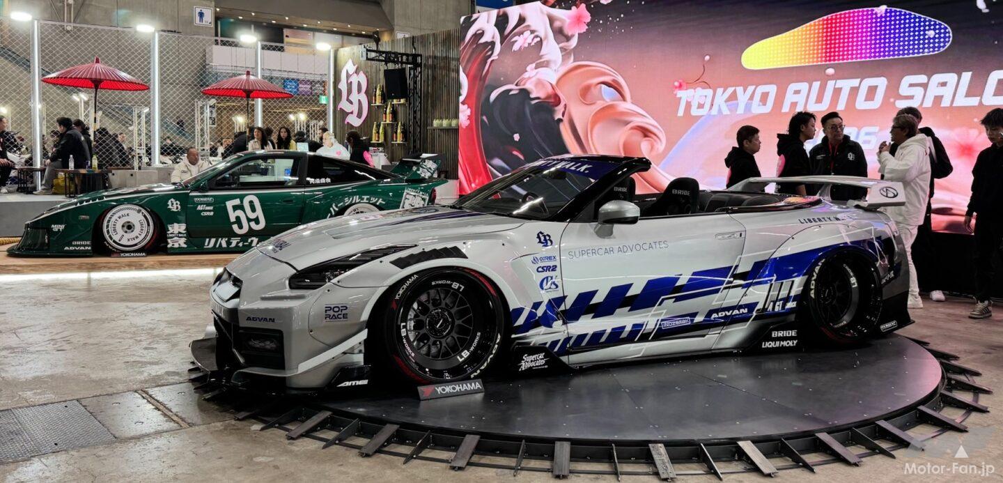 禁断のルーフカットGT-Rが登場！ リバティーウォークの最新作が規格外