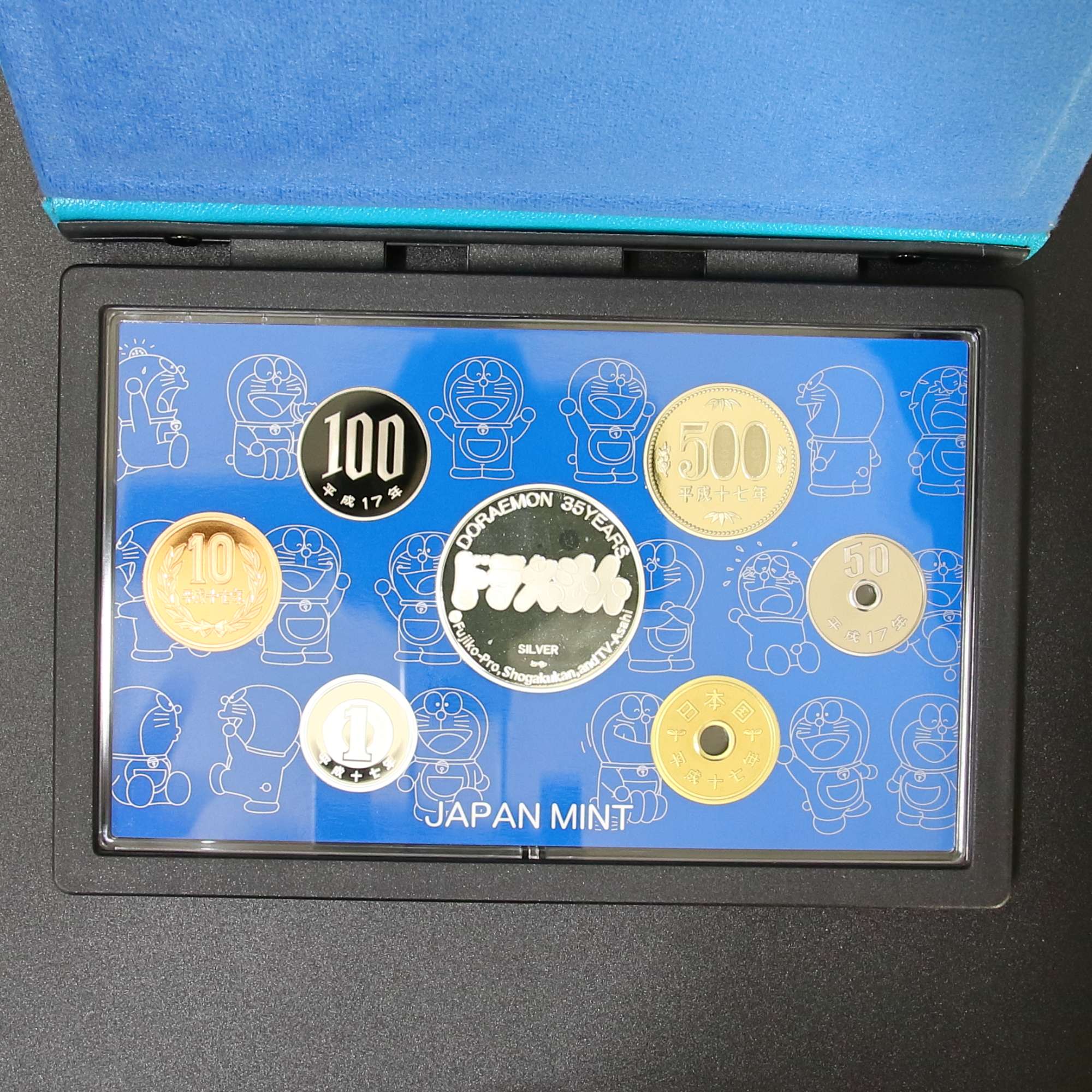平成17年(2005年)ドラえもん誕生35周年プルーフ貨幣セット | ミスター