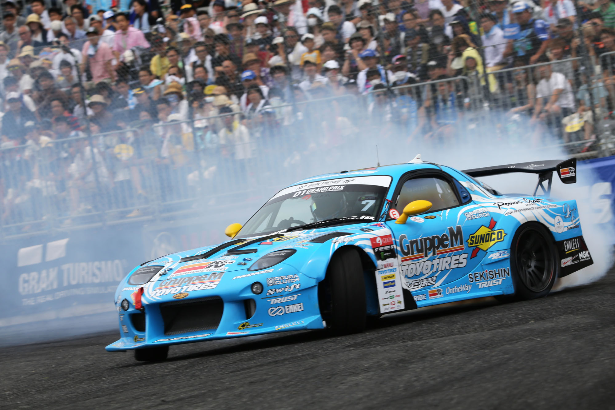 RE雨宮RX-7の松井、D1舞洲で準優勝 | MZRacing
