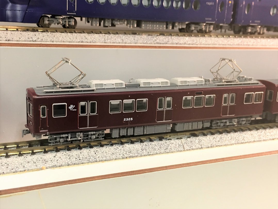 MA 阪急電鉄2300系・冷房・新社紋 分割編成 基本4両セット A8485