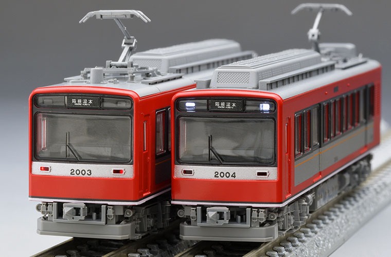 TOMIX 箱根登山電車2000形サン・モリッツ号（アレグラ塗装）セット