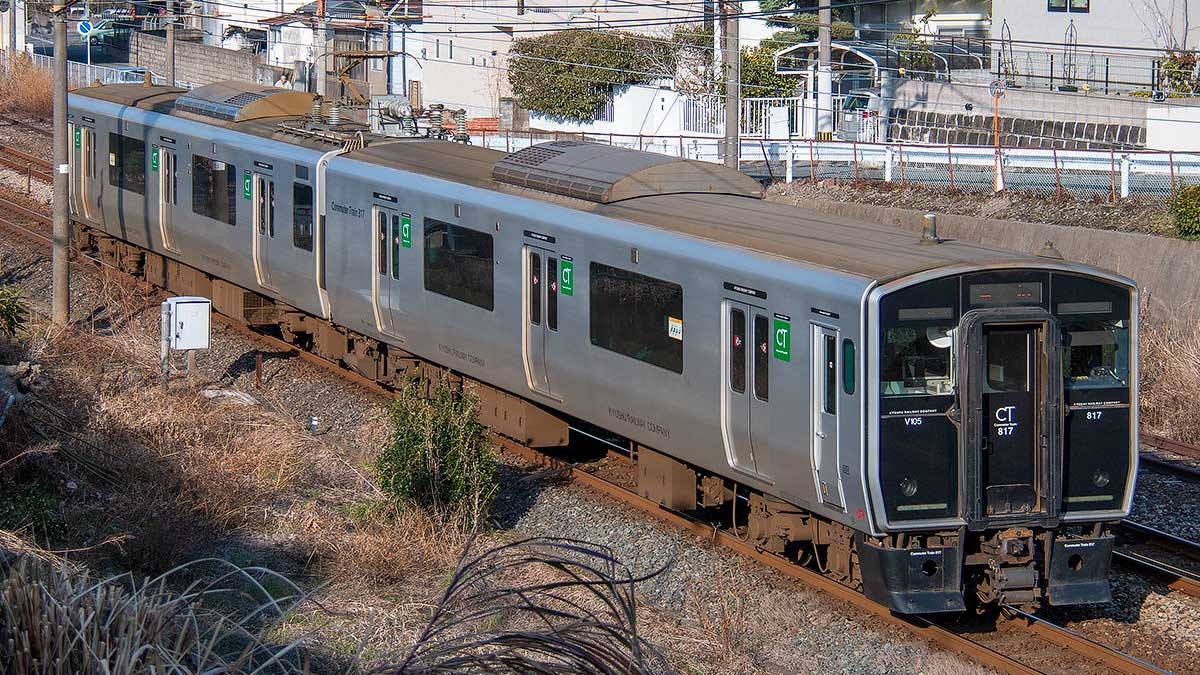 GREENMAX】30732 JR九州817系0番台（鹿児島車）基本2両編成セット