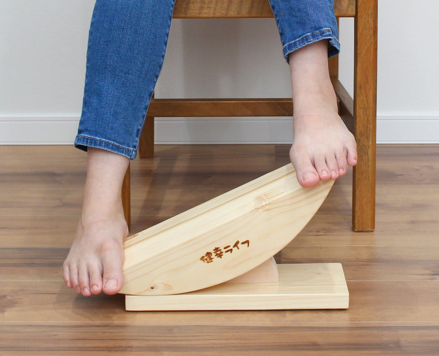 天然木製健康器具｜あしふみ健幸ライフ – 座りながらウォーキング感覚