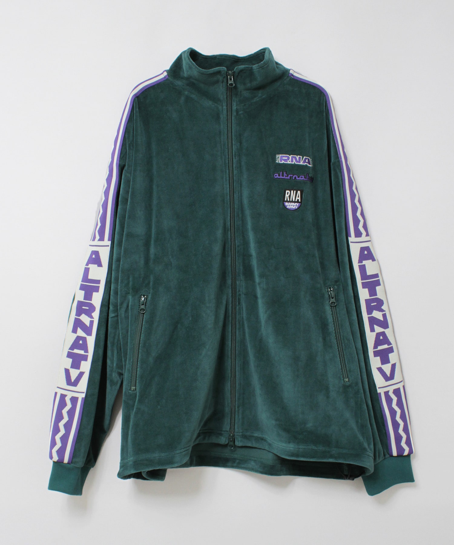 J2164 ベロアトラックジャケット(M スミクロ): アウター - RNA ONLINE