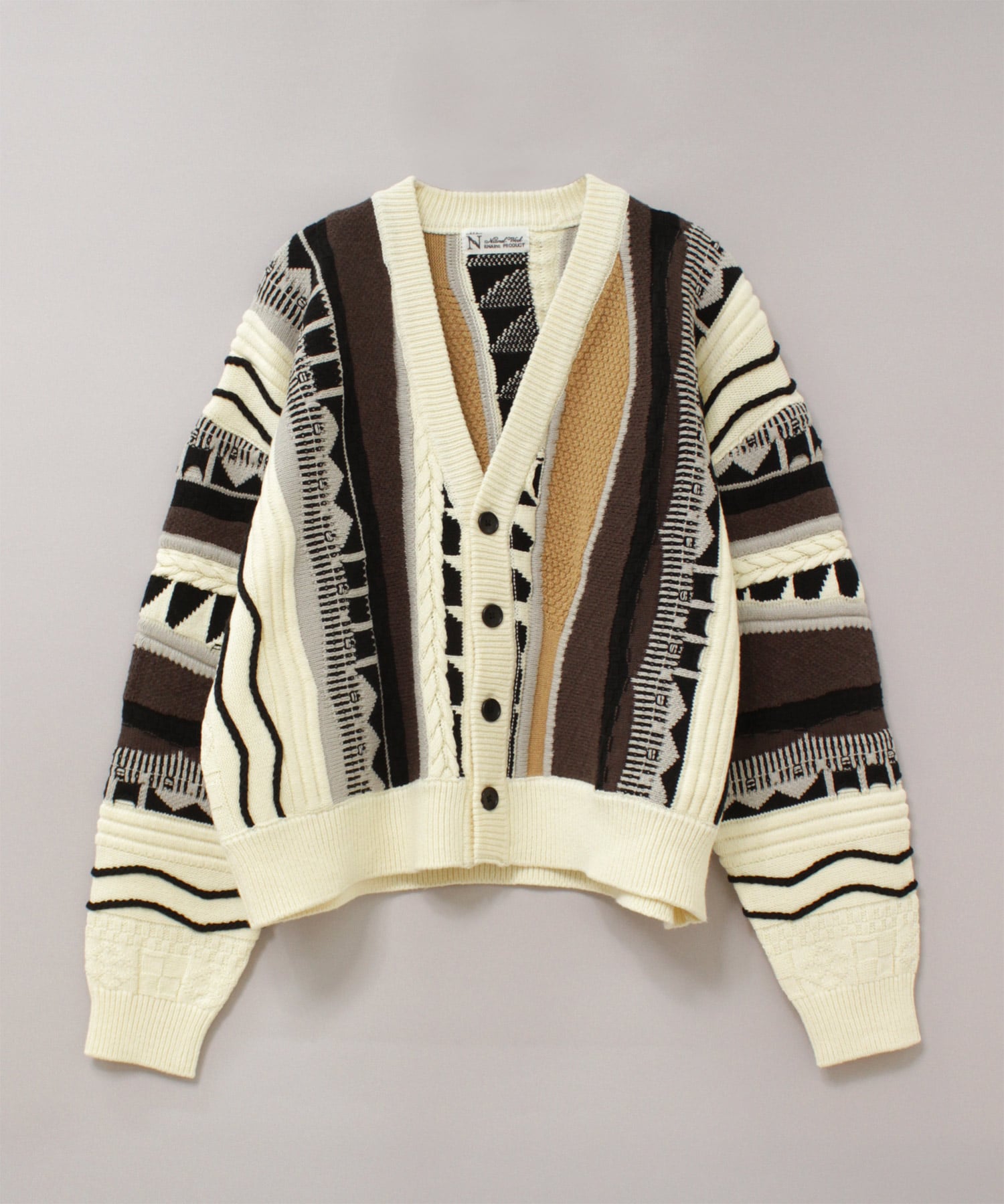 K2695 3Dニットカーディガン(M オフ): トップス - RNA ONLINE STORE