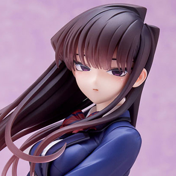 TVアニメ『古見さんは、コミュ症です。』より、ヒロイン「古見硝子」が