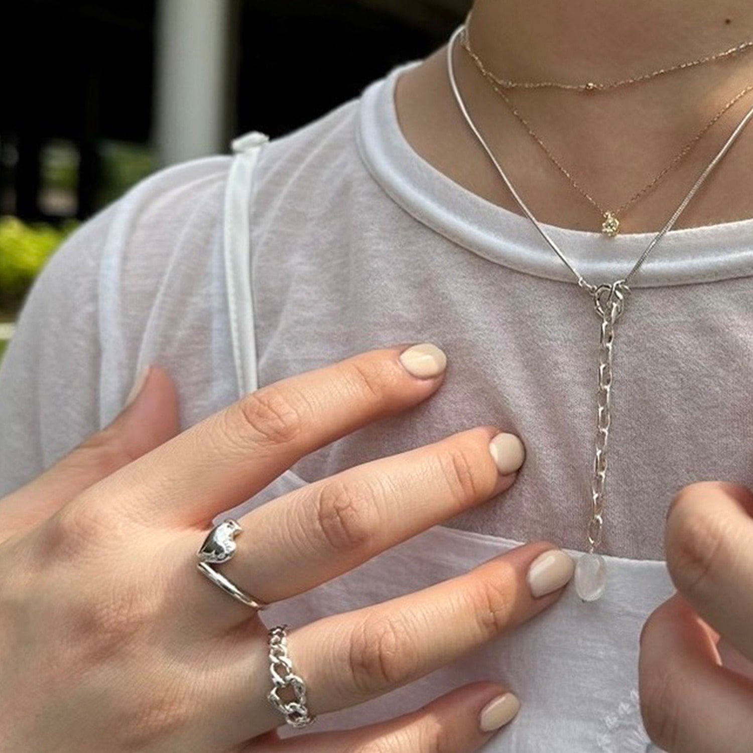 シルバーハートリング｜リング｜ノジェス 公式オンラインストア