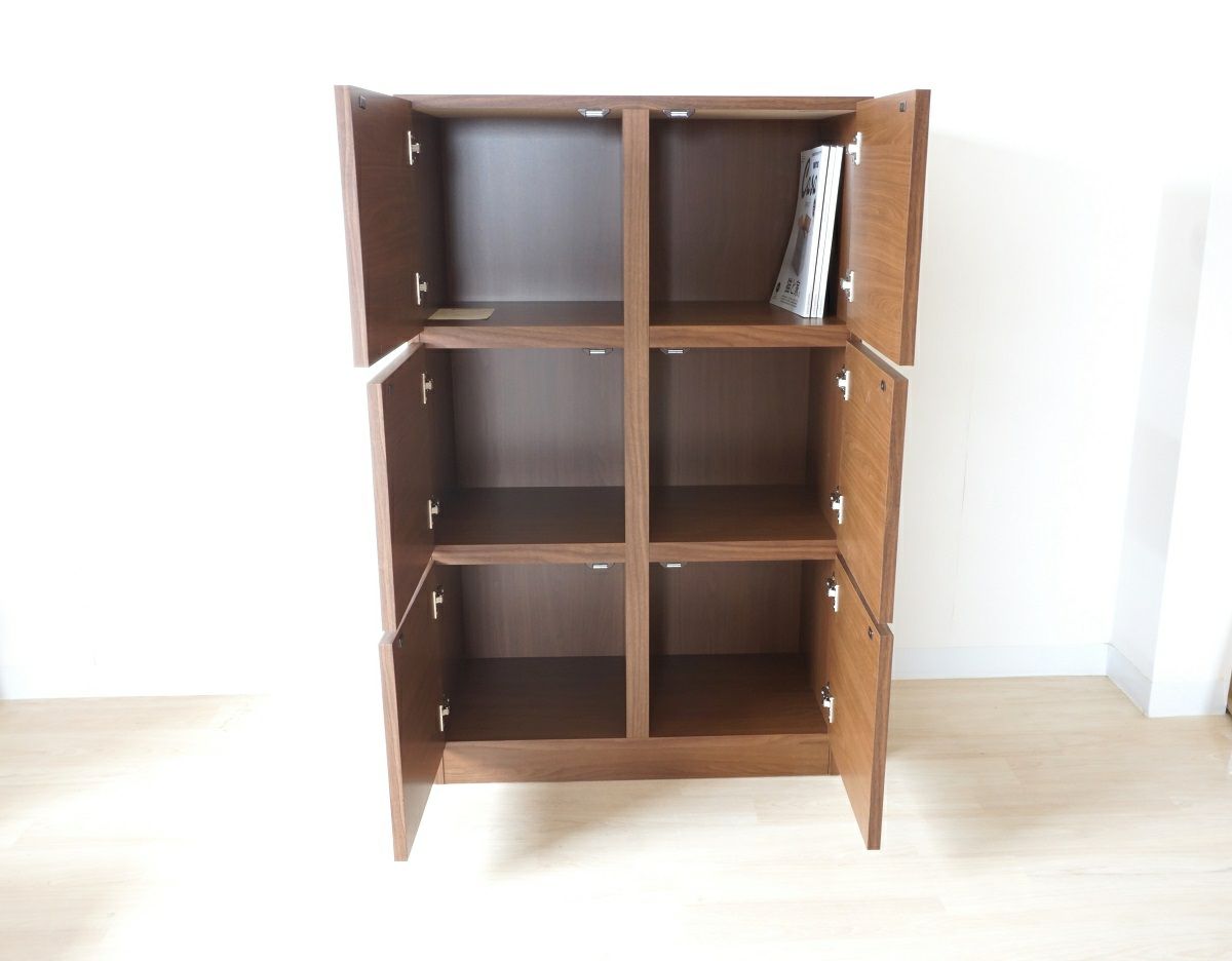 幅74.2 奥行38.5 高さ118】ダブルディ2 74－6ラック | 大川家具