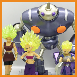 HG第6宇宙のライバル達レビュー】悟空、ベジータ、カリフラ、ケール