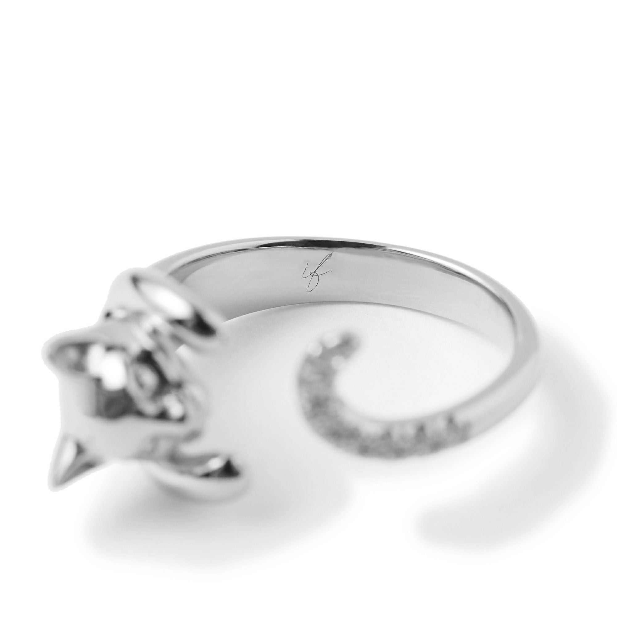 Cat Ring 【Silver925】(Silver) | Infaction
