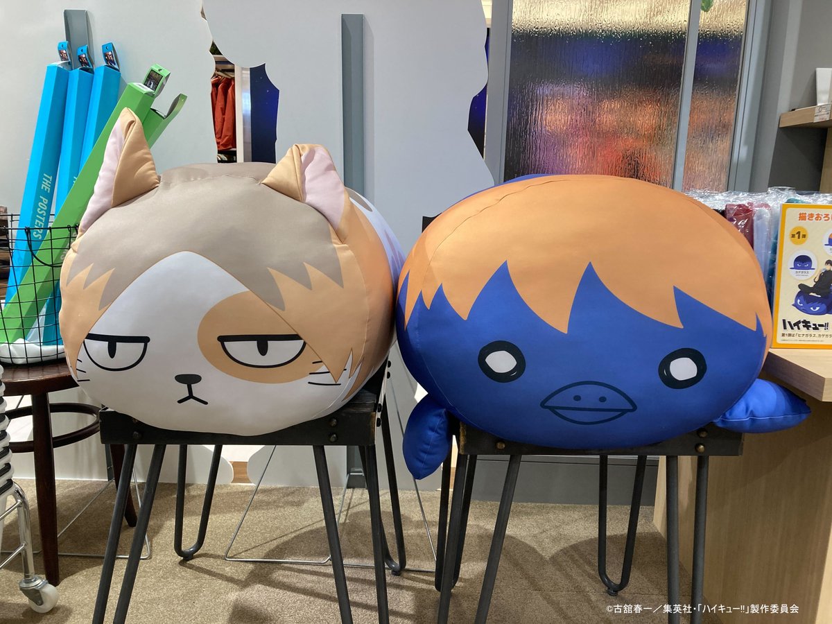ハイキュー!!」 ビッグクッション展示のお知らせ ＼ 「ビッグ