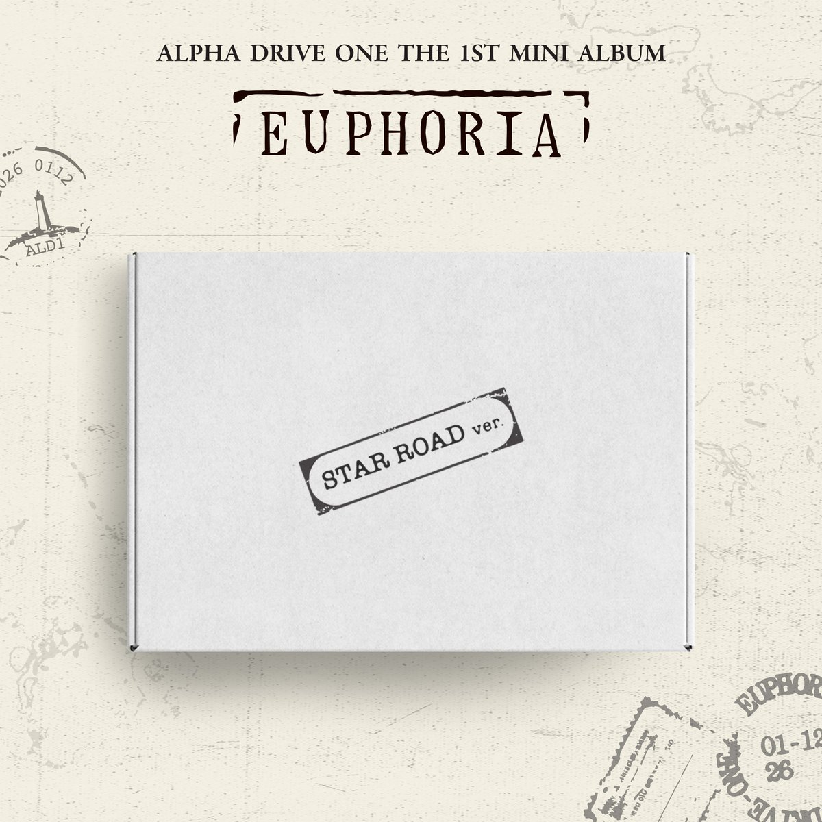 タワ渋kpop】 ／ #ALPHADRIVEONE THE 1ST MINI ALBUM'#EUPHORIA' 限定