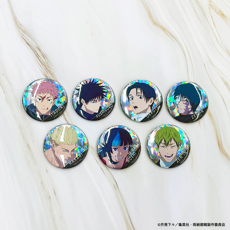 グッズ情報】 『呪術廻戦』死滅回游 ホログラム缶バッジ Vol.2がTaSに
