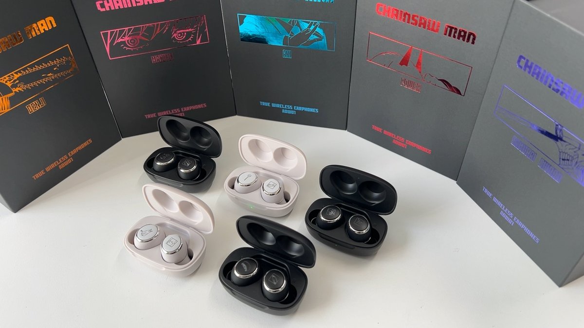 TVアニメ「チェンソーマン」新録ボイス搭載ワイヤレスイヤホン好評受注