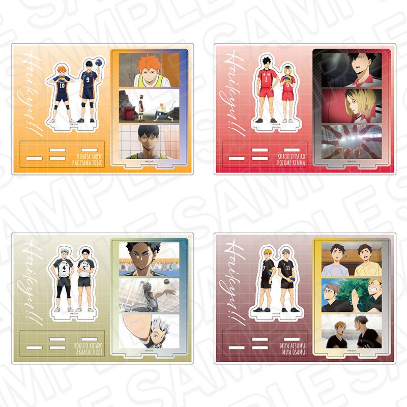 2026年5月発売予定 アニメ 「ハイキュー!!」 ・ミニアクリルアート