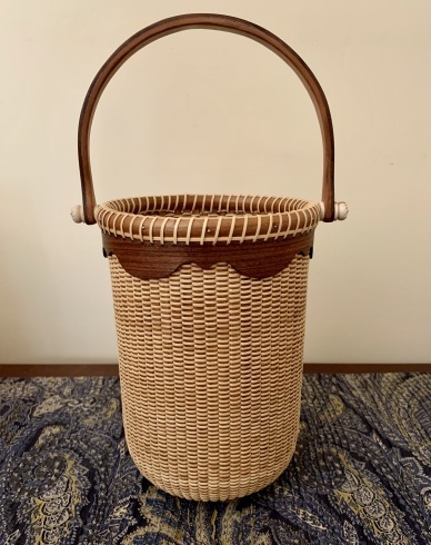 5インチ ラウンド : ローズ家のナンタケットバスケット