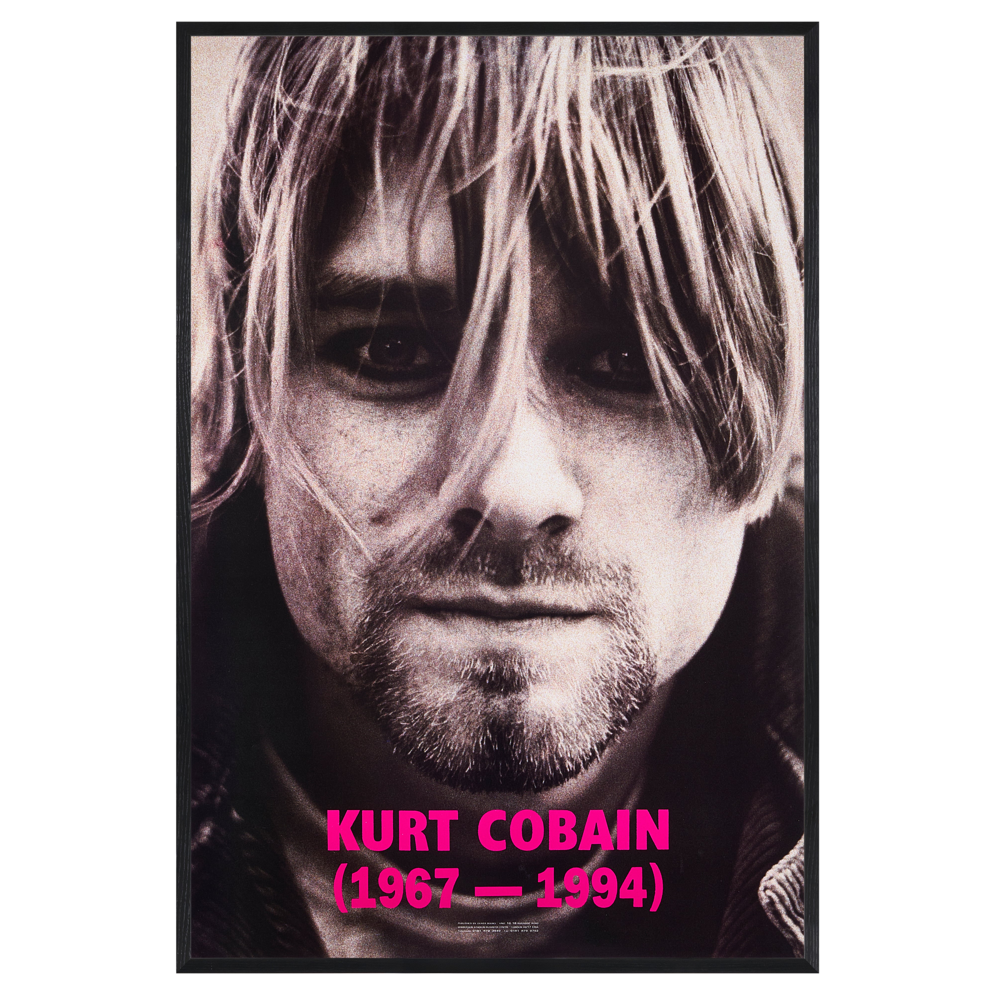 限定10枚】KURT COBAIN（カート・コバーン） 1990s / バンドポスター