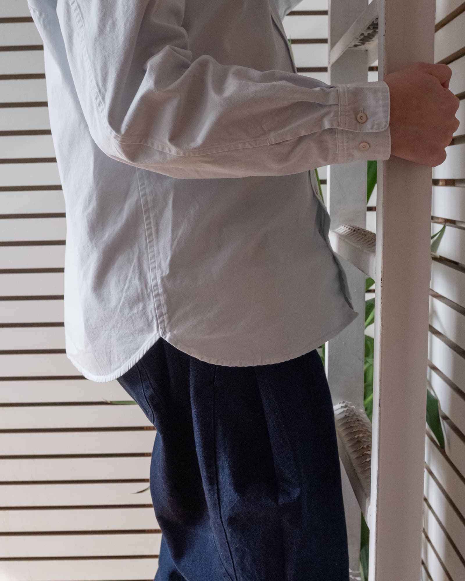 フリーアームシャツ 01ウェザークロス – POSTALCO