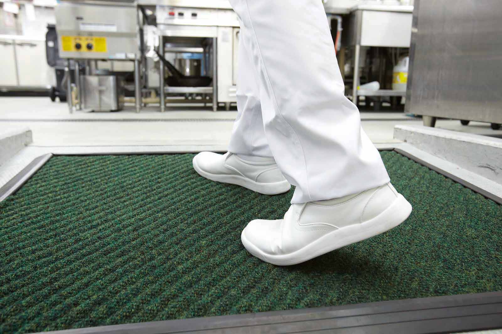 山崎産業株式会社｜消毒マット（＃6）グリーン