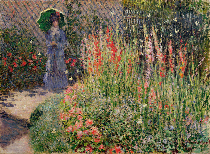 クロード・モネ 「グラジオラス」 [34104146]のアート作品 - アフロ