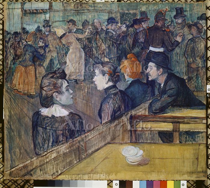 ロートレック 「ムーラン・ド・ラ・ギャレットにて」 [945878]のアート