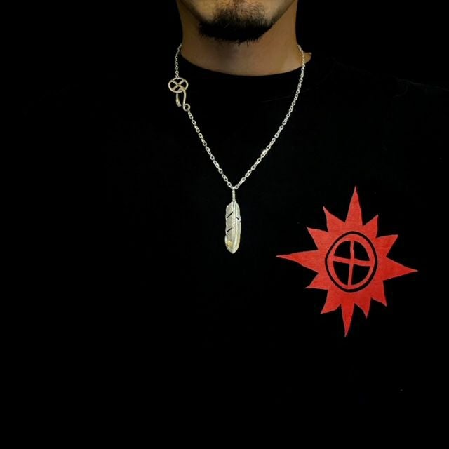 メタル付き 大フェザー(右向き) | REDMAN.