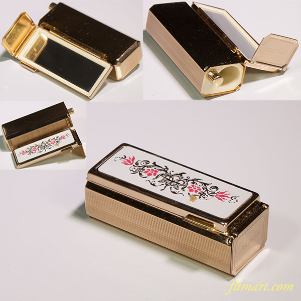 資生堂花椿会記念品1967年口紅ケース : 昭和レトロ食器雑貨通販