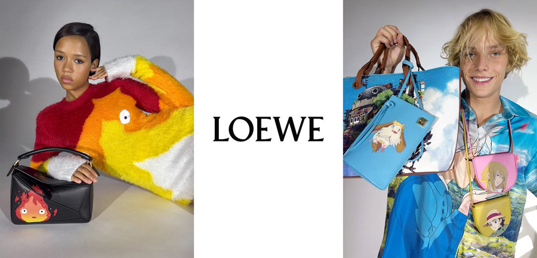 ロエベ＞×スタジオジブリ『ハウルの動く城』カプセルコレクション