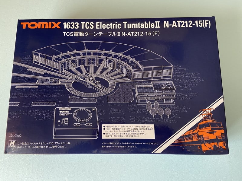 TOMIX1633 ターンテーブル TCS電動ターンテーブルⅡ N-AT212-15(F)【N