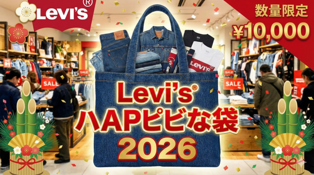 リーバイス(Levis)福袋2026】中身ネタバレ！A/B/C/D全4種類の違いは