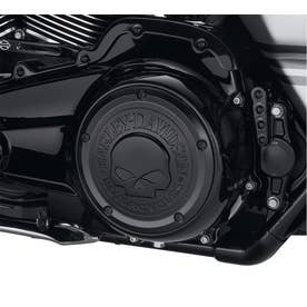 Willie G(TM) スカル ダービーカバー ブラック -ハーレーダビッドソン