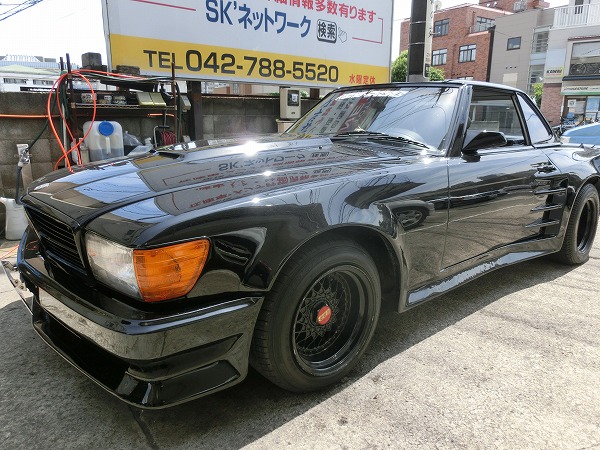 東京都O様 W107 500SL ケーニッヒ レストア 入庫編】 - 神津店長の